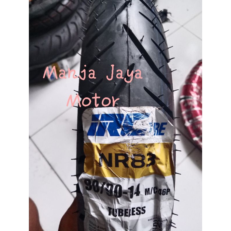(READY SELALU) BAN Tubeless IRC (80/90-14, 90/90-14) for Vario 110/125/150/Beat/Scoopy ring 14/ Spac