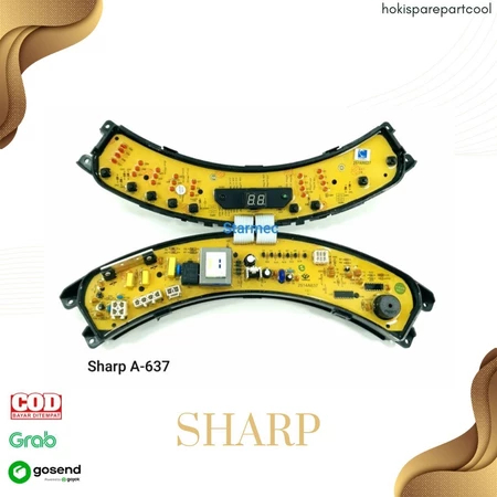 MODUL PCB MESIN CUCI SHARP ES-N75FY ES-N75KY ES-N85KY A637