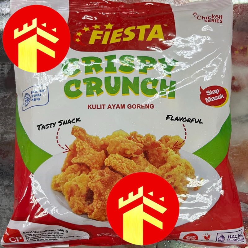 

FIESTA CRISPY CRUNCH 300 GR KULIT AYAM GORENG