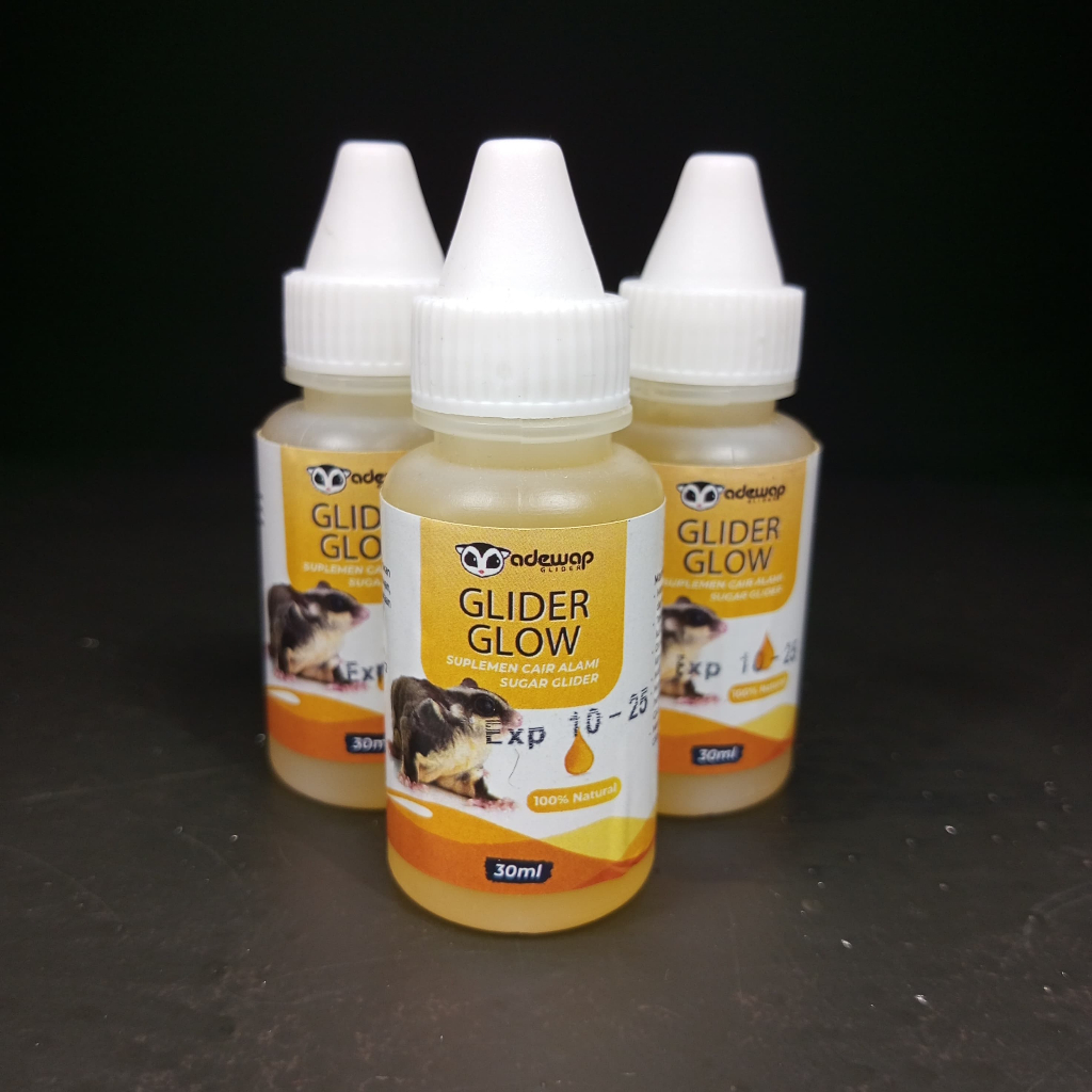 ADEWAP GLIDER Glow Suplement Perawatan Bulu Sugar Glider - 30ML