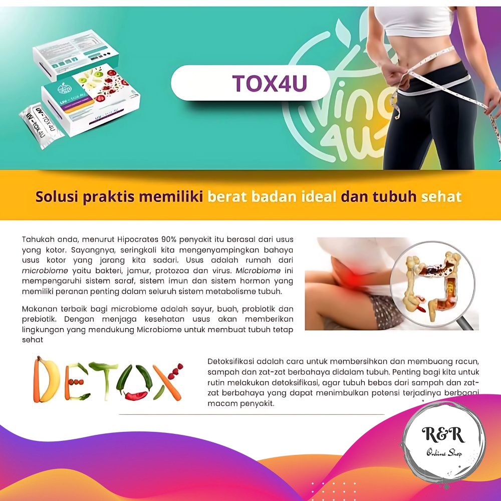 

Minuman Serbuk Detox Tubuh Tinggi Serat Mendukung Pencernaan Secara Optimal (1 BOX ISI 15PCS)