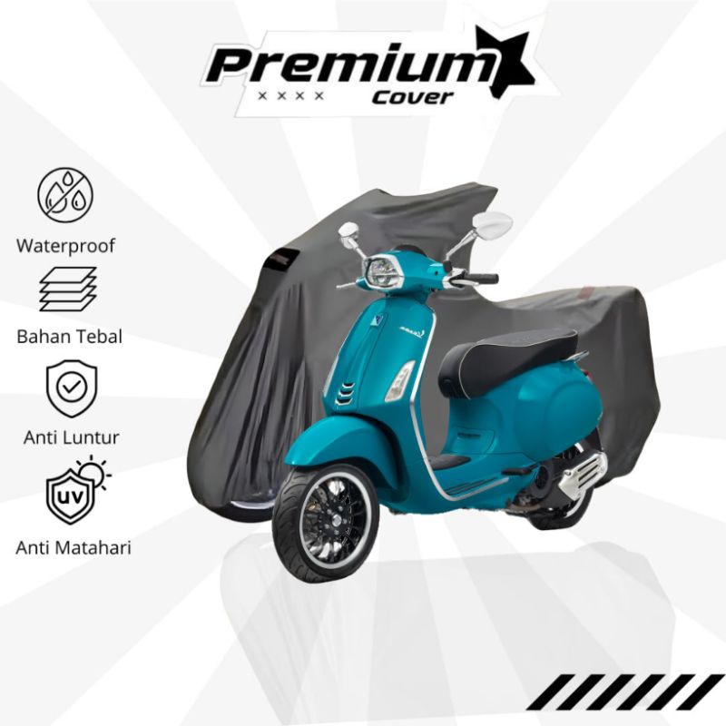 Sarung Motor Vespa Matic Premium Cover Original