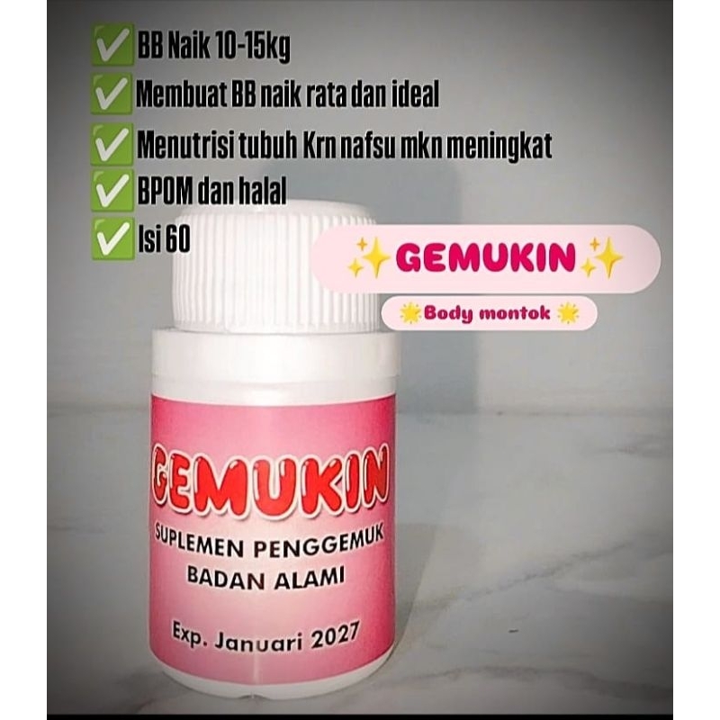 

Super gemoy isi 60pcs original