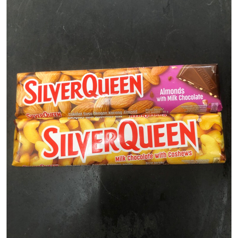 

SilverQueen Cokelat Susu dengan Kaca Almonds