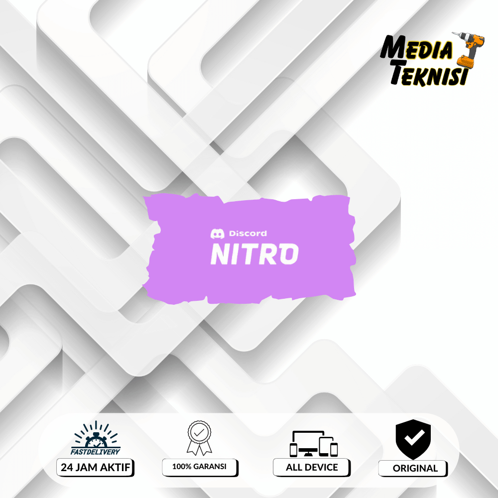 Discord Nitro Gift 1 Tahun