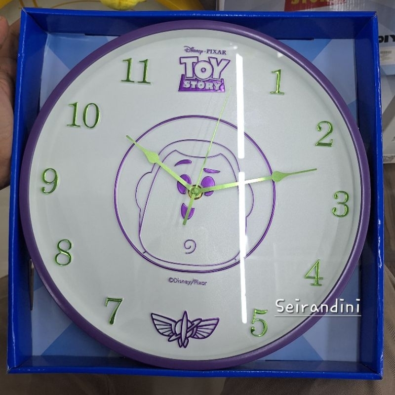 Jam Dinding Disney Winnie The Pooh Mickey Minnie Mouse Donald Duck Buzz Toys Story Karakter Warna Hi