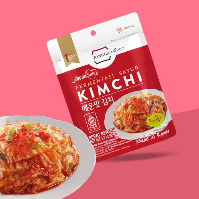 

JONGGA MAMASUKA Kimchi Instan 50 Gram