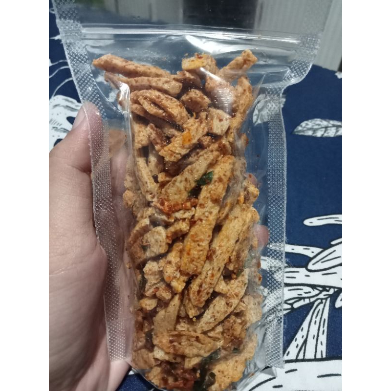

Basreng pedas daun jeruk