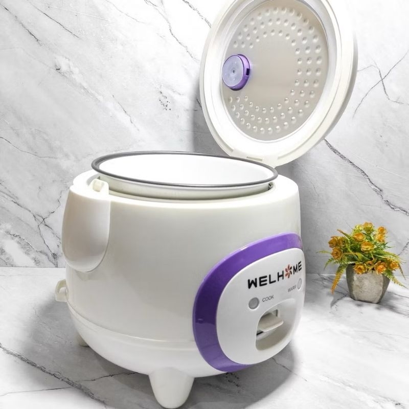 Rice Cooker Welhome 1.2L / Penanak Nasi Murah Berkualitas Welhome 1.2L / Magicom Rice Cooker Welhome