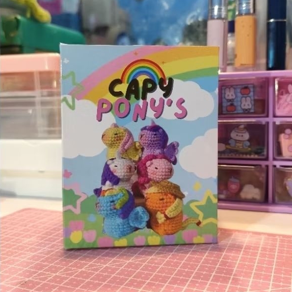 Blind Box Capy Pony's|| Blind Box || Blind Box Lucu || Blind Box Crochet || bludpaws.id