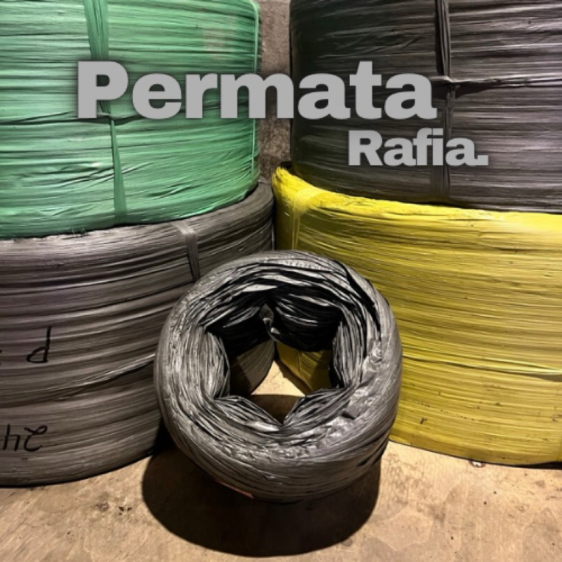 

TALI RAFIA GULUNG BERAT 1KG RAFIA ECER 1KG TALI RAFIA MURAH