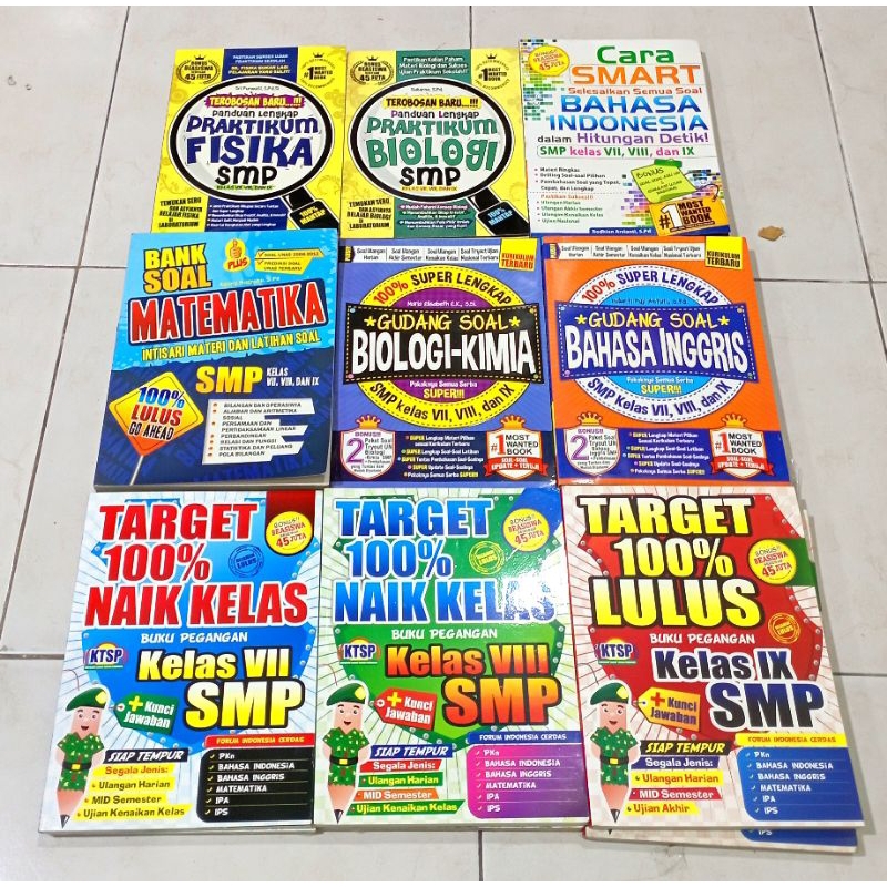 ( OBRAL ) BUKU LATIHAN SOAL SMP // RINGAKASAN SOAL SMP // ORIGINAL