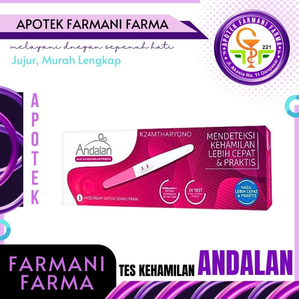 ANDALAN TES KEHAMILAN MIDSTREAM / ANDALAN TESPEK STICK / ANDALAN TEST PACK /  ANDALAN TESPEK STIK