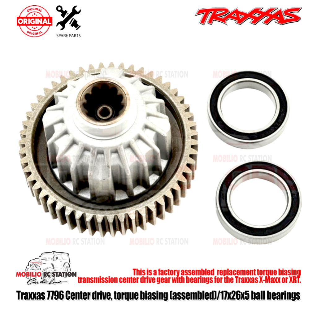 Traxxas #7796 Center Drive Torque Biasing Ball Bearing X-Maxx, XRT
