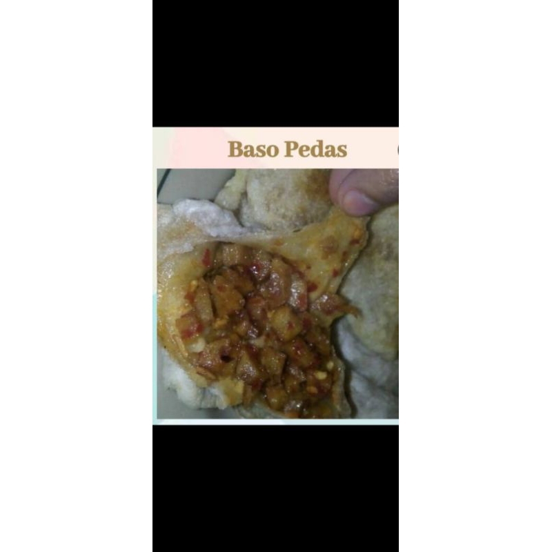 

cireng isi bakso pedas