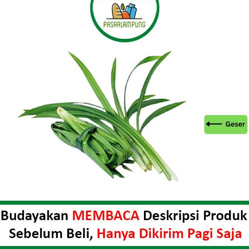 

Daun Pandan Segar Per Ikat Pasar Lampung