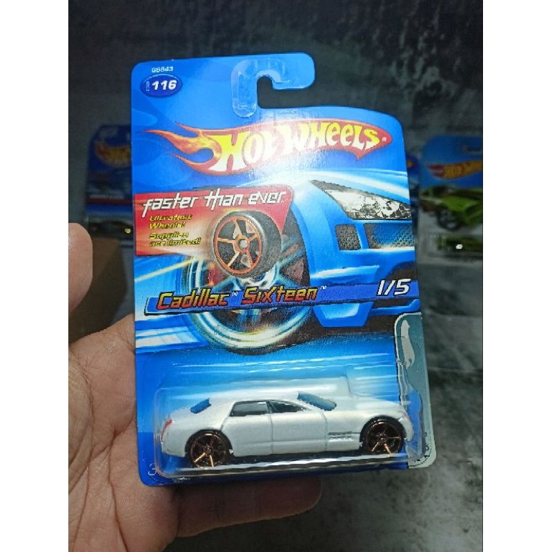 hotwheels cadillac sixteen FTE