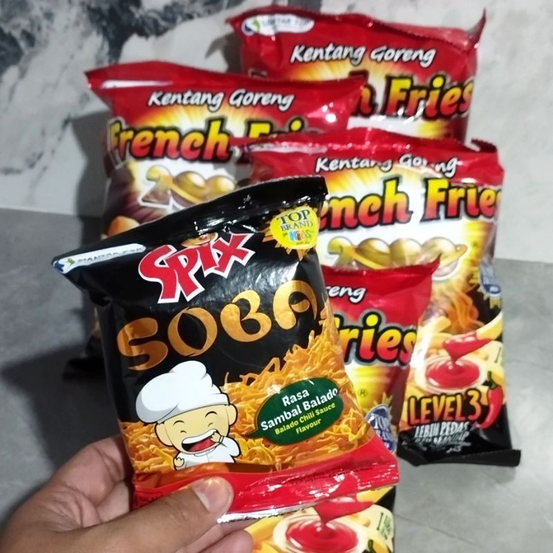 

Beli 4 Pcs French Fries Level 3 60gr Gratis Soba Ayam 21gr