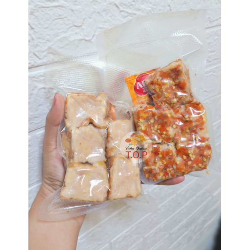 

Tahu bakso TOPing/ Bakso Nori (FREE saos)