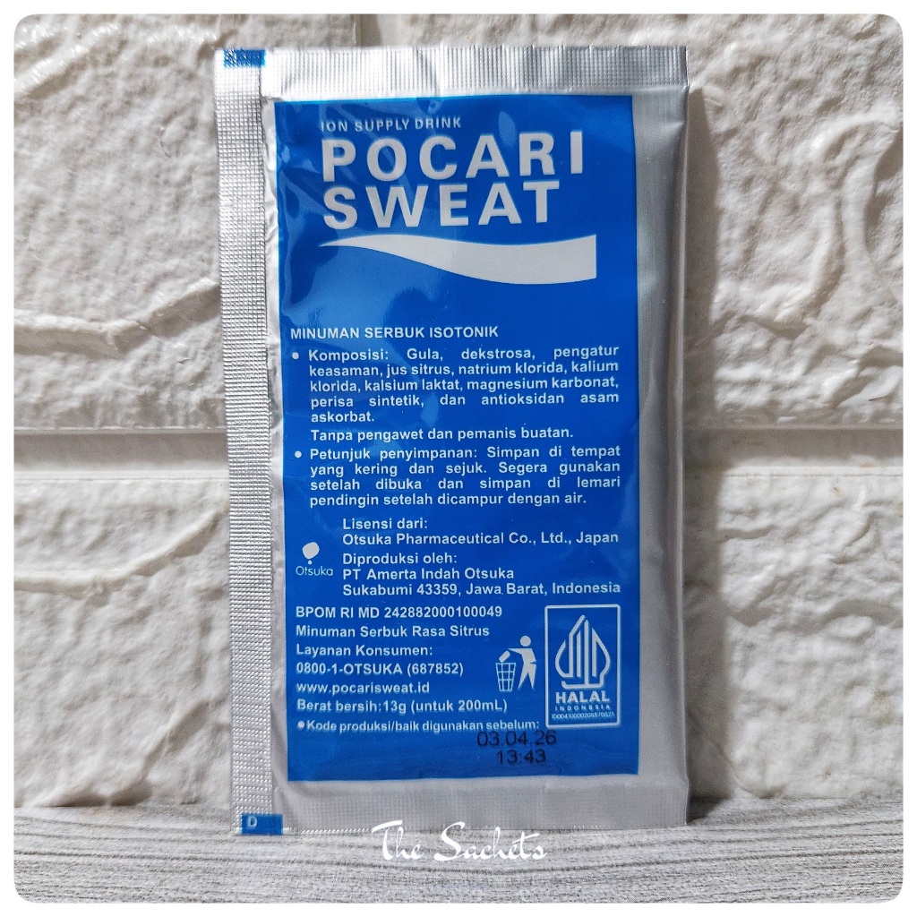 

Pocari Sweat Sachet