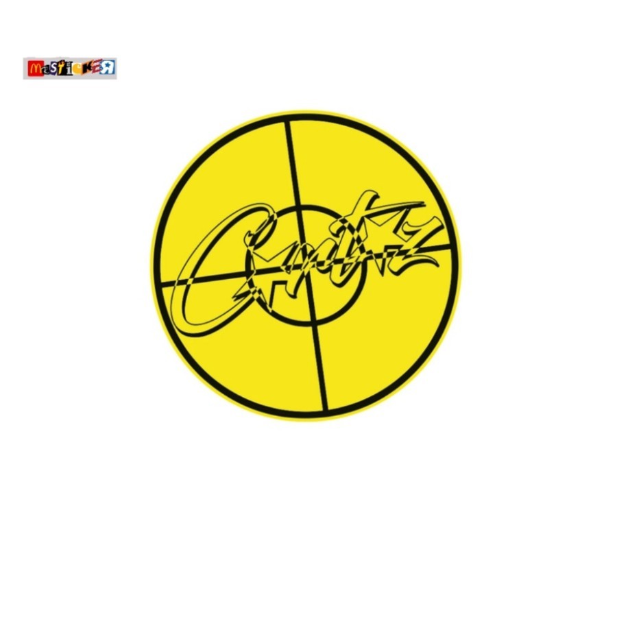 

sticker CORTEIZ logo rounded stiker