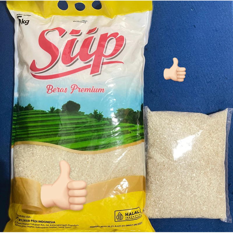 

BERAS PREMIUM SIIP REPACK 1KG (WILMAR GROUP)