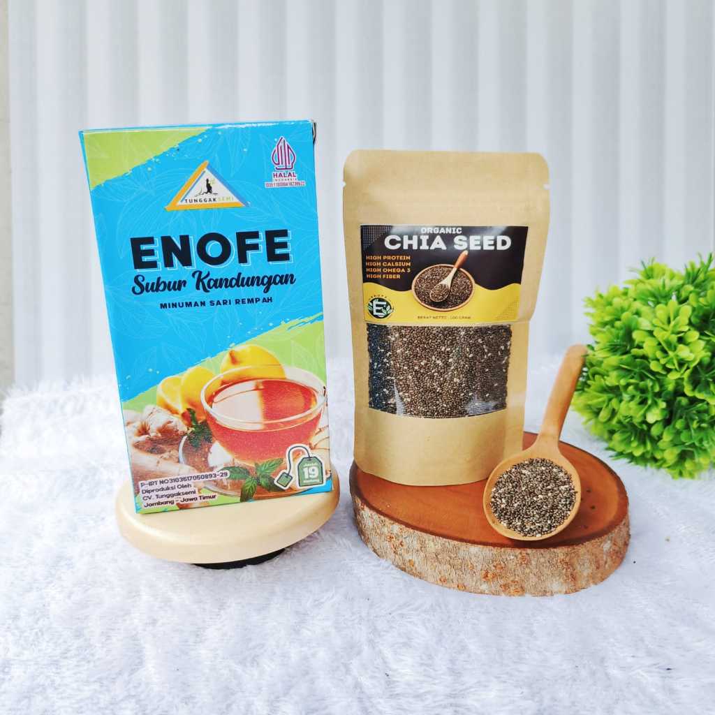 

PAKET HEMAT PROMIL ALAMI | ENOFE PLUS CHIASEED 100GRAM | SUBUR KANDUNGAN | GARIS DUA | SEHAT RAHIM | HAID LANCAR | PCOS |