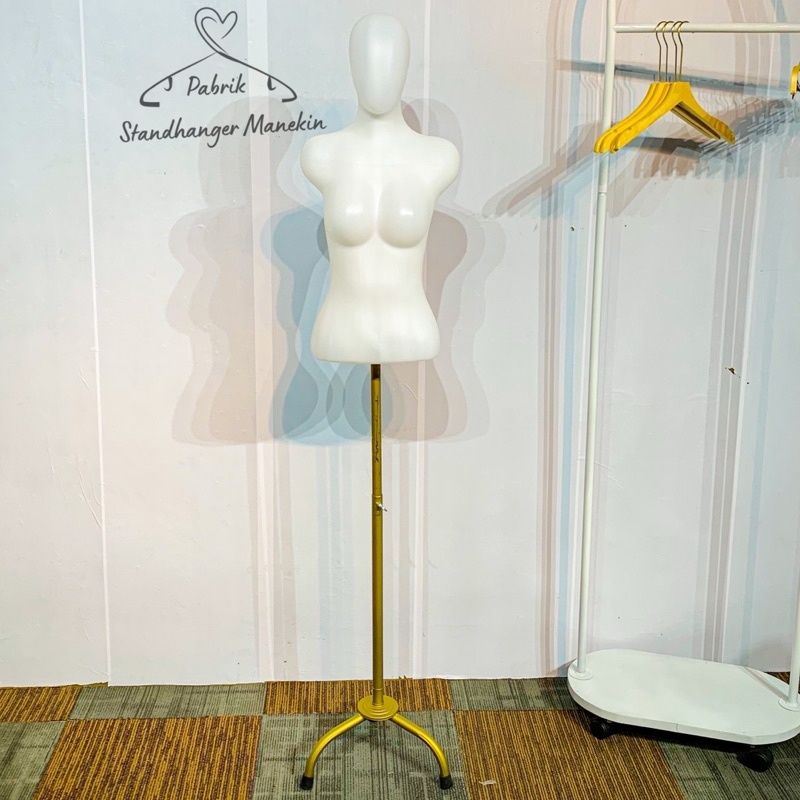 Manekin Dewasa Kepala Alien Torso Alien Dewasa Manekin Setengah Badan Dewasa Patung Plastik Alien