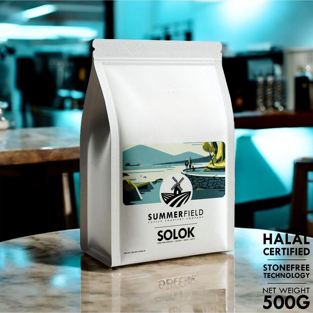 

Kopi Robusta Solok 500g (Biji/Bubuk) Summerfield Specialty Grade