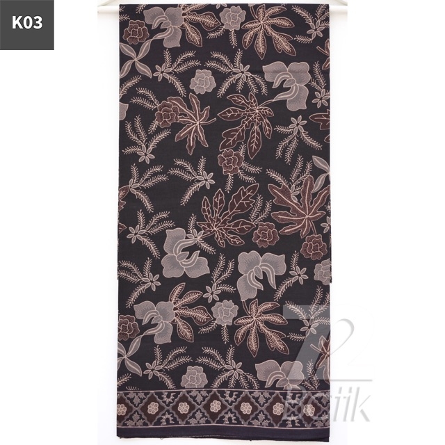 Kain Batik Premium Motif Daun Pepaya - 72 Batik - alf