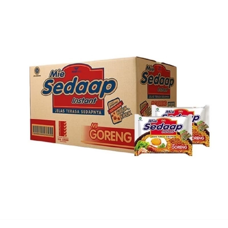 

Mie sedaap Kartonan isi 40pcs