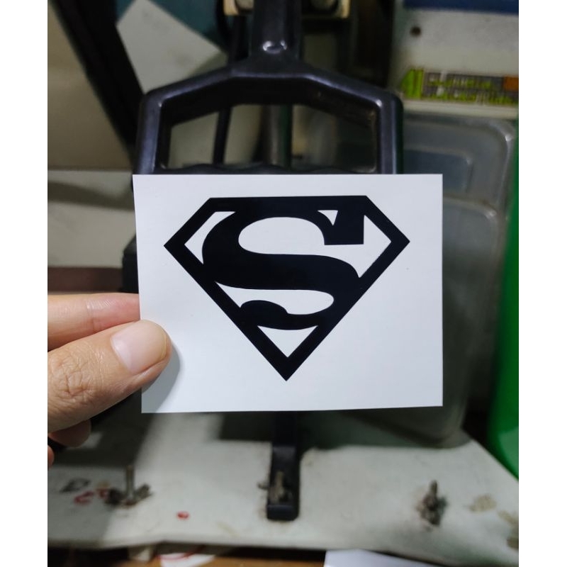 

Stiker cutting Superman sticker murah keren