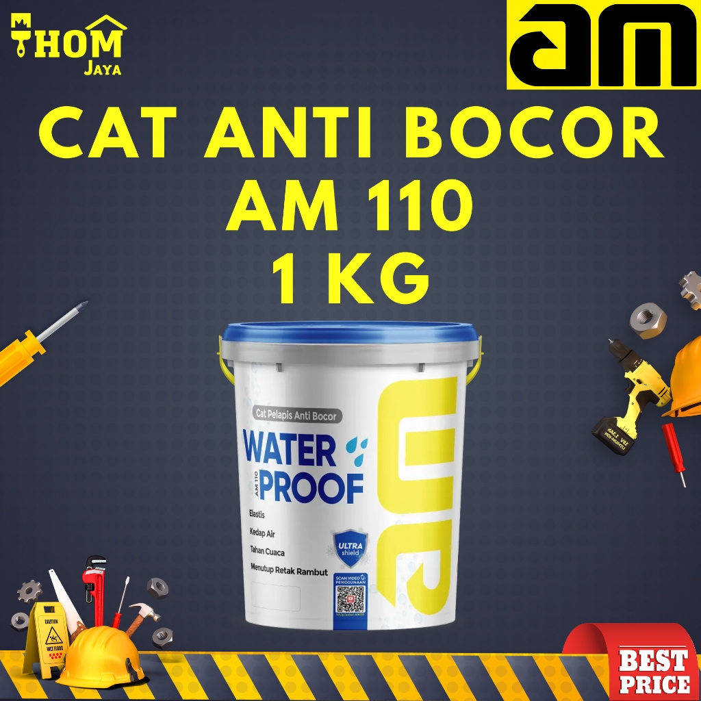 CAT PELAPIS ANTI BOCOR / CAT ANTI BOCOR - 1KG - AM110