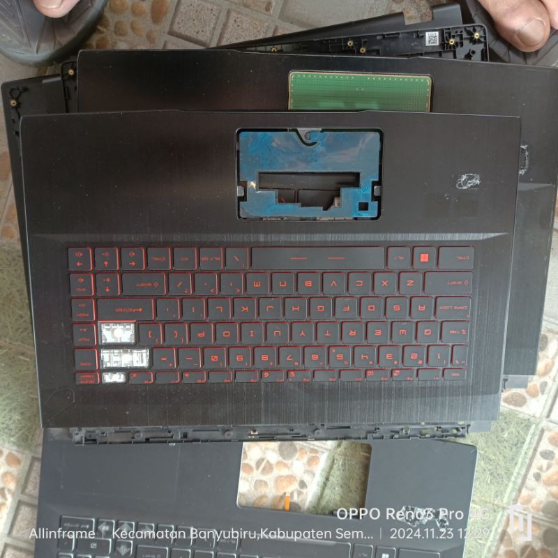 Frame + Keyboard LAPTOP MSI GF63 Thin 9SC MSI GF63 MSI GF63 8RC NORMAL