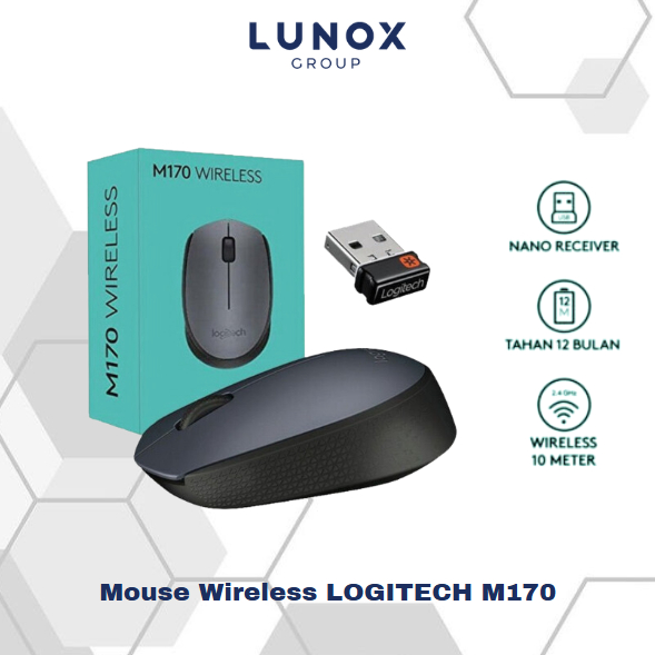 Mouse Wireless Logitech M170 | Mouse Wireless Logitech M170 Original