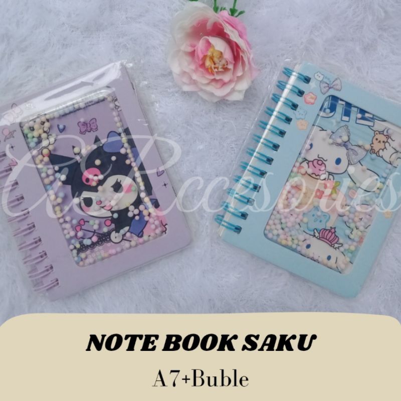 

Notebook A7 Kuromi/Buku Catatan Kecil/Notebook Cinnamoroll