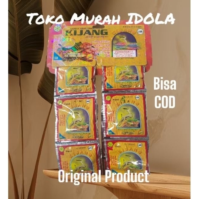 Kapsul Herbal jamu kijang asam urat dan pegal linu 100% original