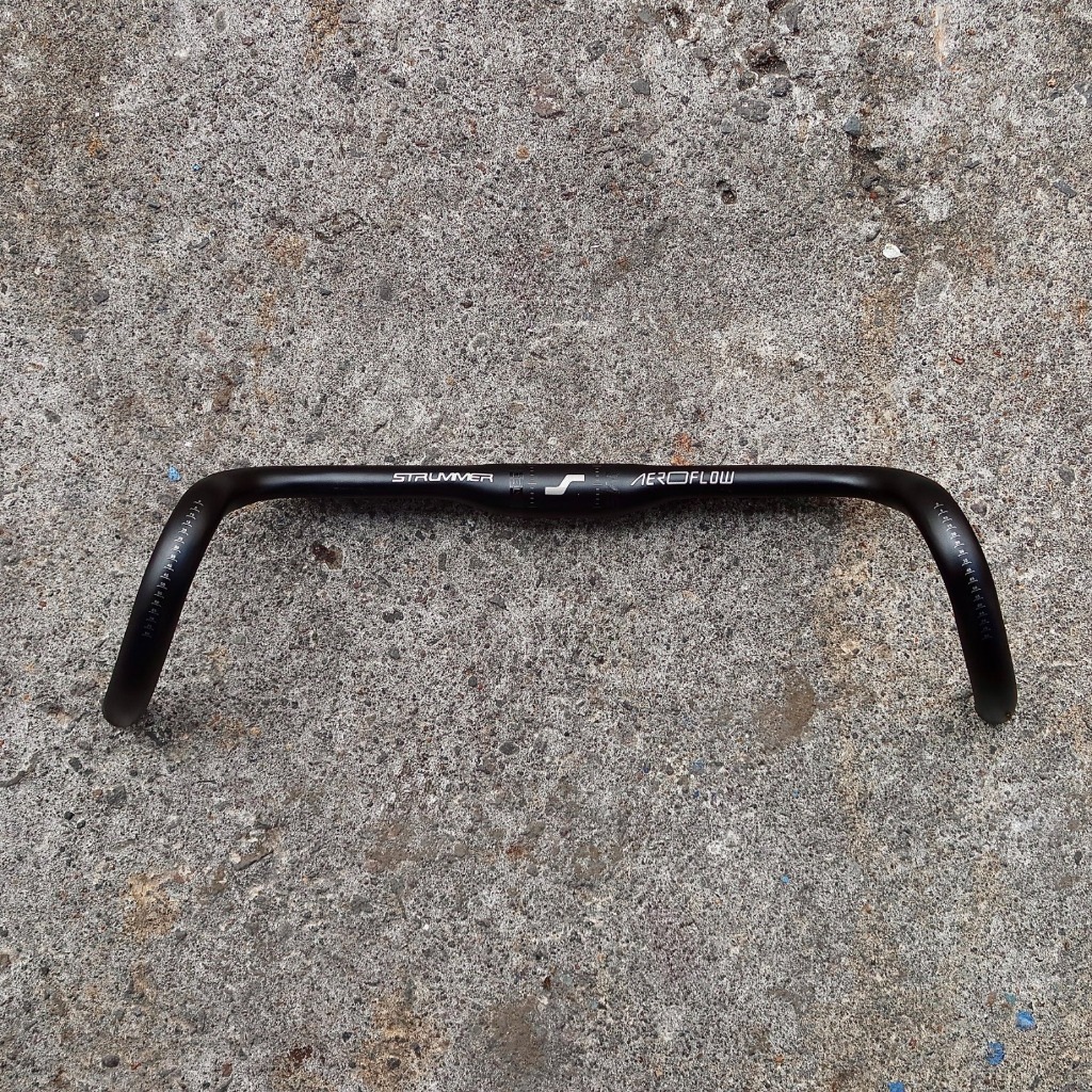 Strummer Drop Bar Road Aeroflow Gravel 380mm Alloy / dropbar GRAVEL grafel bike / HANDLEBAR DROPBAR 