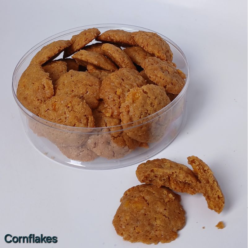 

Kue Kering Cornflakes mika bulat Kemasan 250gr dan 500gr