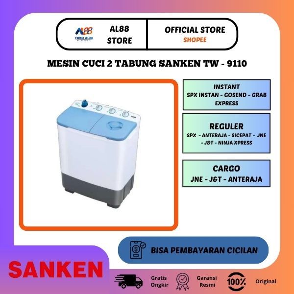 Mesin Cuci Sanken TW 9110