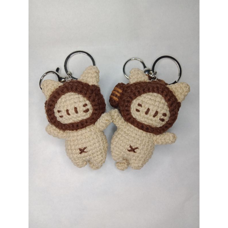 Taiyaki Cat Keychain
