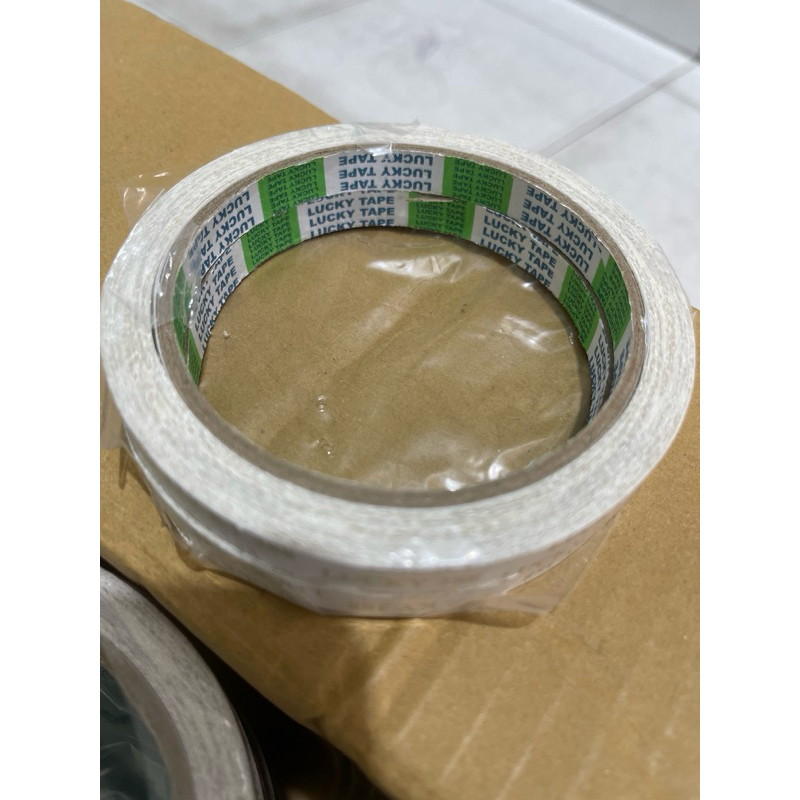 

double tape lucky tape 10mm original per pcs