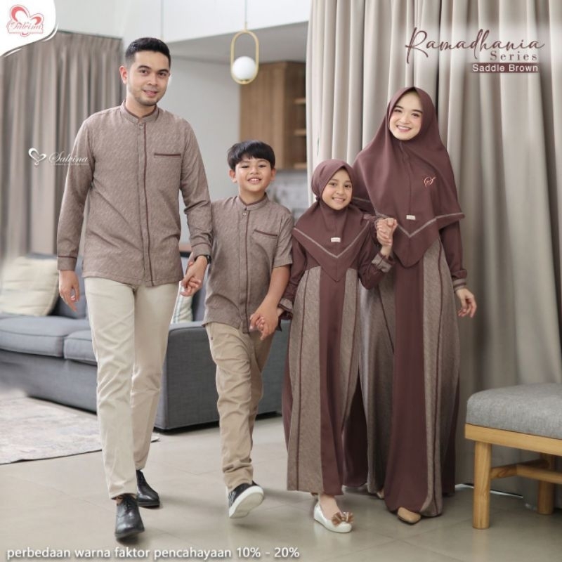 Sarimbit Ramadhania by Salvina (Saddle Brown)| Ready Stock ✨