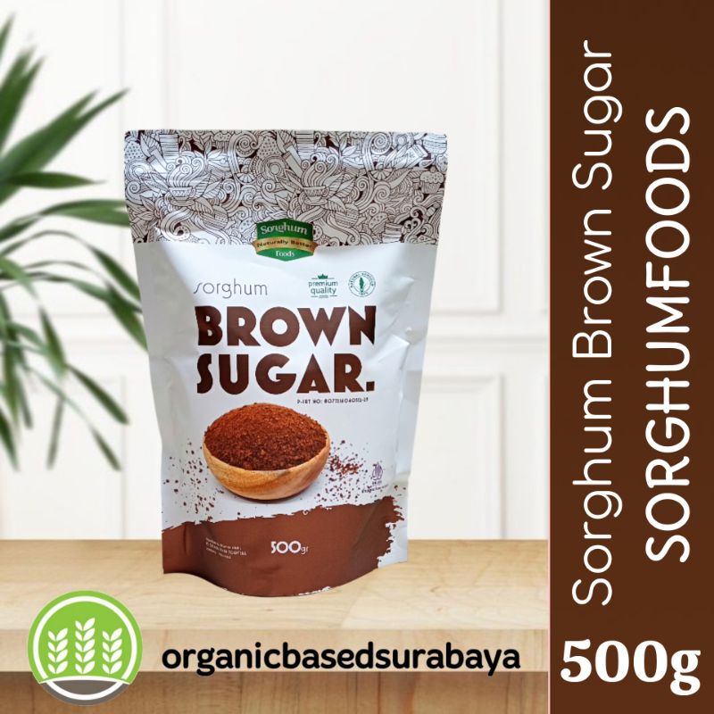 

Gula Coklat Sorghum bebas gluten,sahabat VEGAN, Rendah IG, Non GMO by Sorghum Foods 500gr