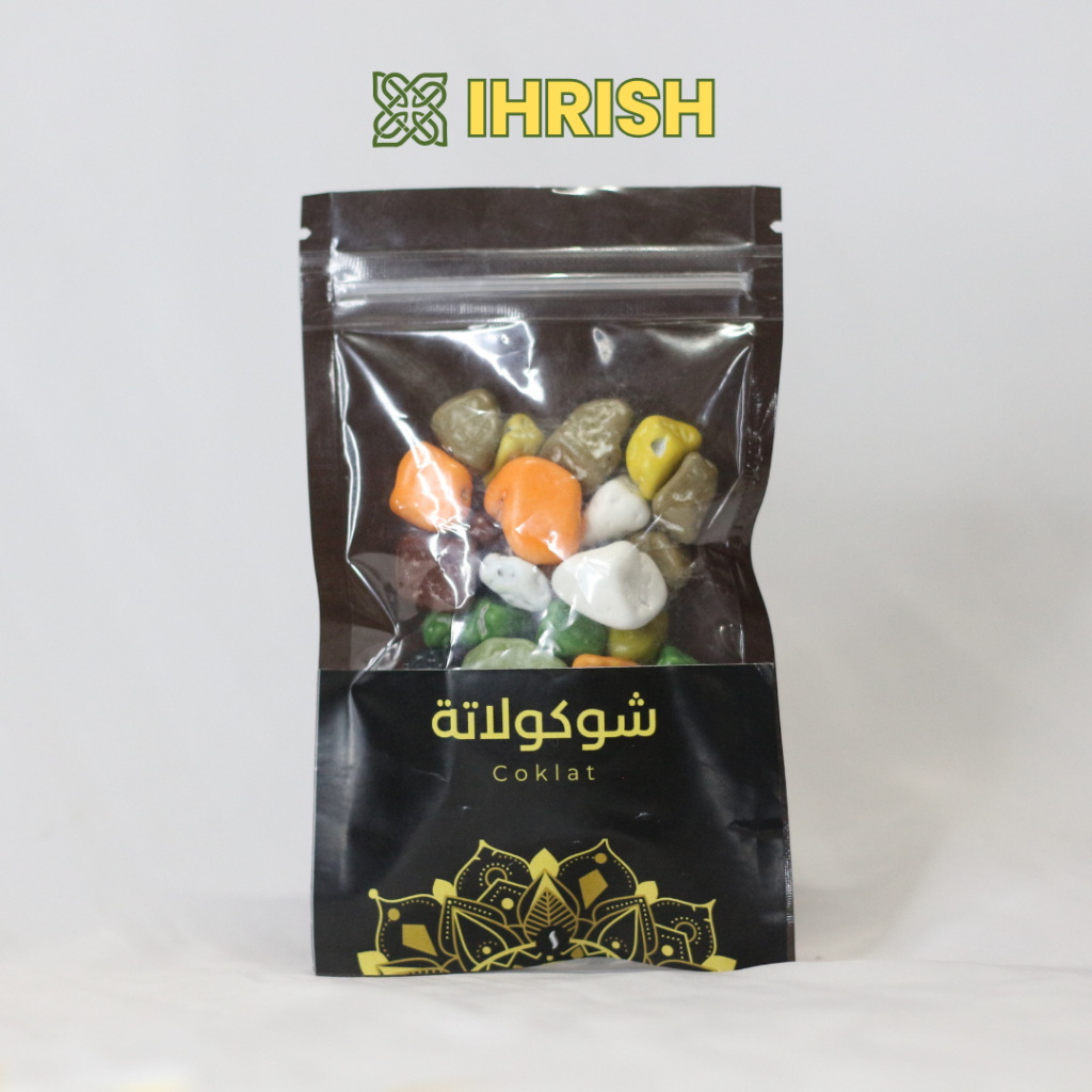 

IHRISH - Coklat Kerikil Arab Isian Untuk Oleh Oleh Haji dan Umroh | Coklat Krikil | Oleh Oleh Umroh