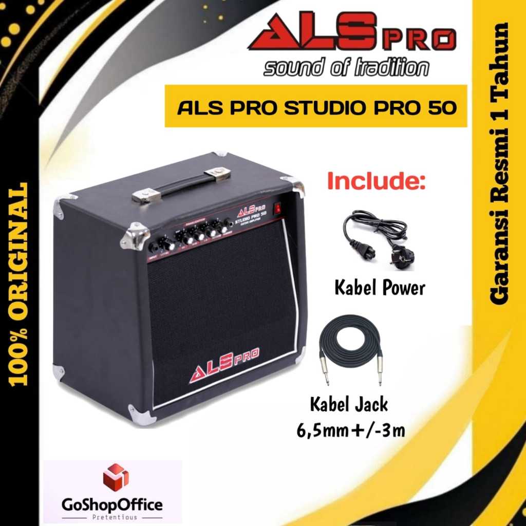 Ampli Gitar ALS Pro Studio Pro 50 Guitar Amplifier / ProStudio50 speaker gitar Studio Pro50