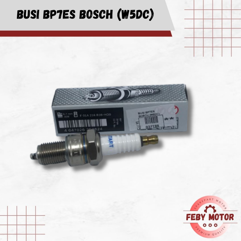 BOSCH Busi Spark Plungs BP7ES (W5DC) // Budi Busy Spark BP7ES (W5DC)
