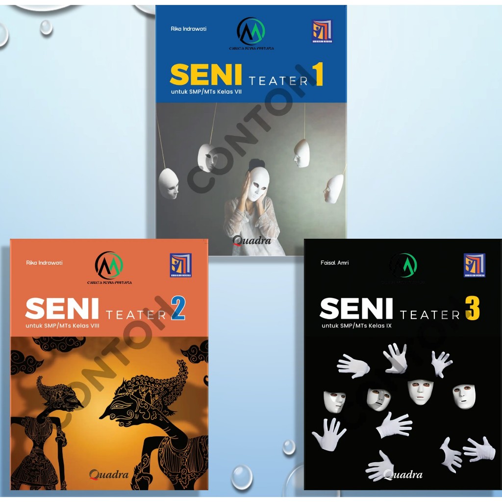 [Penerbit Quadra] Seni Teater kelas 7, 8 & 9 kurikulum merdeka