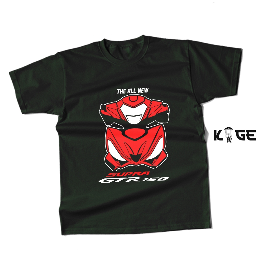 Kaos Baju Distro ALL NEW SUPRA GTR 150  - Kaos Motor Supra x 125 KAOS KAGE