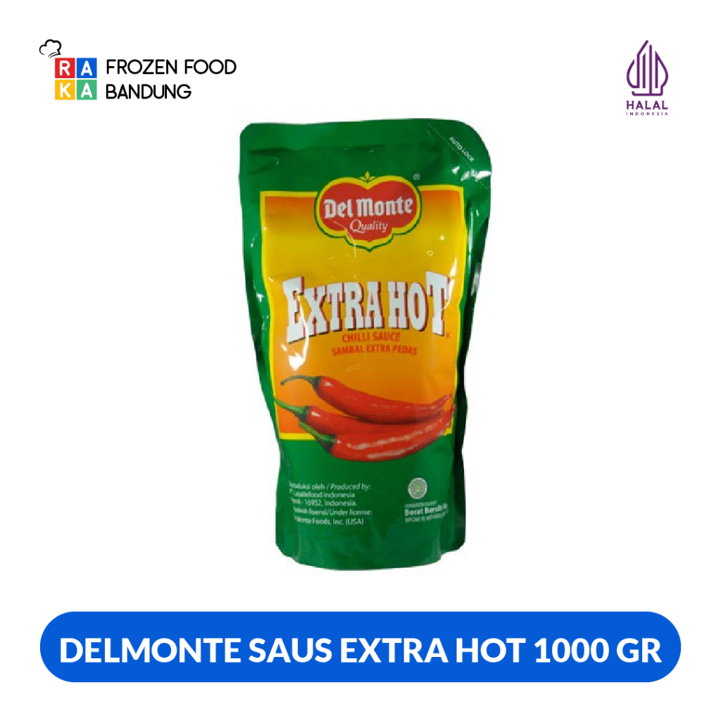 

DELMONTE SAUS EXTRA HOT 1000 GR GROSIR.KARTONAN